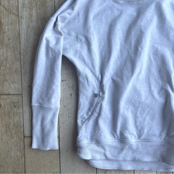 Lululemon Rest Day Pullover Oatmeal Heather - Picture 4 of 16